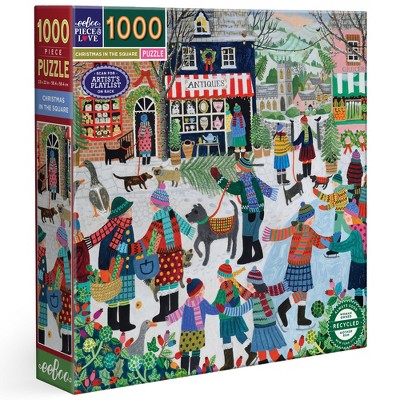 EeBoo Piece & Love: Holiday Village - 1000 Piece Puzzle | Oriental Trading