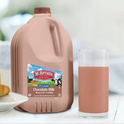 Mcarthur Dairy 1% Lowfat Chocolate Milk - 1gal : Target