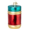 Old World Christmas Blown Glass Ornament for Christmas Tree, Jar of Peanut Butter - 3 of 4