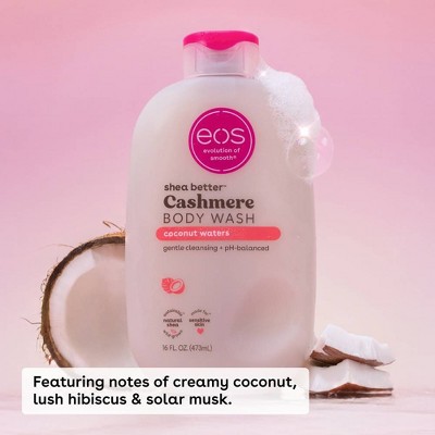 eos Shea Better Cashmere Body Wash - Coconut Waters - 16 fl oz