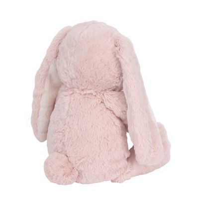 Luxurious Pale Pink Minky Fabric Bunny Plush Toy