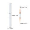 Unique Bargains Gel Polish Striping Double Ended Nail Art Brush White Gold Tone 1 Pc - 4 of 4