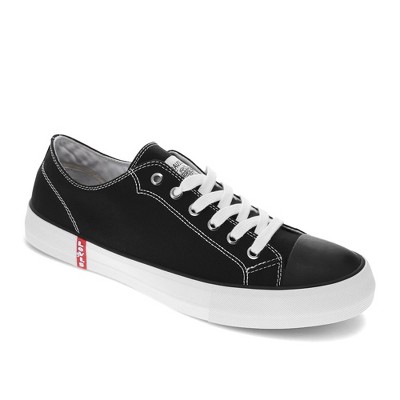 Levi's Mens Cain Canvas Casual Lace Up Sneaker Shoe