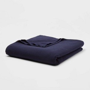 100% Cotton Bed Blanket - Threshold™ - 1 of 3