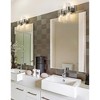 Lawson 2-Bulb Dimmable Vanity Light - Modern Steel Fixture for Bathroom, 17" Wide - 2 of 4