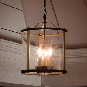 Urban Ambiance Luxury Rustic Outdoor Ceiling,  11"H x 9.875"W,  Olde Bronze Finish, UHP1123 - 1 of 4
