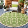 Courtyard CY6032 UV & Stain Resistant Non-Shedding Power Loomed Indoor/Outdoor Rugs - Safavieh - 2 of 4