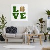 Stupell Industries St Patrick's Day Clover Love, 36" x 36" - 2 of 4