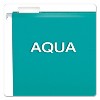Pendaflex Reinforced Hanging Folders 1/5 Tab Letter Aqua 25/Box 415215AQU - 3 of 4
