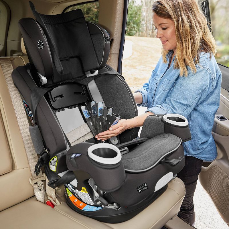 Graco 4Ever DLX Snuglock Grow 4-in-1 Car Seat - Maison, 5 of 9