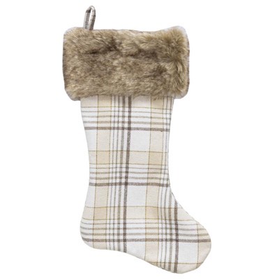 Dyno - Plaid Christmas Stocking - 20 in. - Case of 12