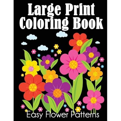 Large Print Coloring Book - by  Dylanna Press (Paperback)