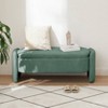 CAVINAS Storage Ottoman Bench,Upholstered Ottoman with Storage Compartment for Living Room,Bedroom,Orange/Green/Gray/White/Dark Gray - 2 of 4