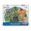 Learning Resources Jumbo Jungle Animals: Mommas and Babies, Momma and Baby Elephant, Momma and Baby Gorilla, and Momma and Baby Tiger, 6 Animals - 4 of 4