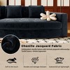 115.7" Chenille Curved Modular Sectional Sofa with 5 Pillows - 4 of 4