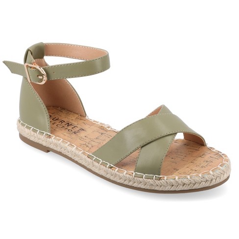 Wide width deals espadrille sandals