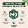 Magnesium Glycinate Supplement 1000mg - Heart, Nerves, Bone and Muscles Support - 60 Capsules By Nature's Nutrition - 4 of 4