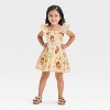 Toddler Girls' Disney Moana Swiss Dot Dress - Yellow - 3 of 3