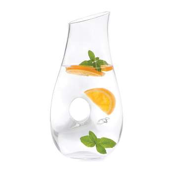 DUKA Water Glass Pitcher, Wine Carafe Decanter, Borosilicate Glass Water Jug  1.5 Liter/50 Ounce Capacity