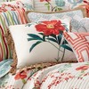 Simone Floral Rose Tassel Pillow - Multicolor - Levtex Home - 2 of 3