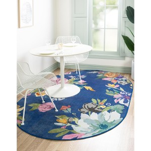 Unique Loom  Blossom Laura Area Rug - 1 of 4