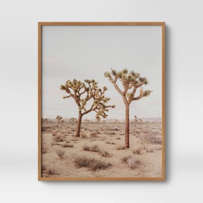 blue wing teal joshua tree print