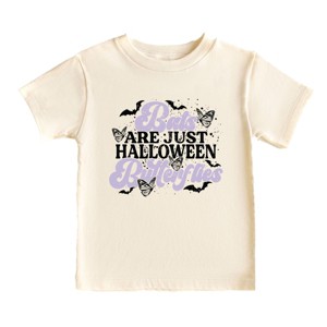 Bats Are Just Halloween Butterflies - Youth Short Sleeve Graphic T-Shirt and Toddler Short Sleeve Graphic T-Shirt - 1 of 4