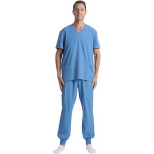 Just Love Men's 2-Piece V-Neck Medical Scrub Set - 1 of 1