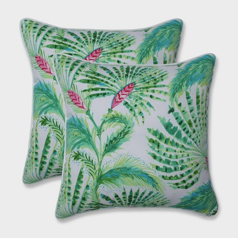 16 5 2pk Shake And Stir Tropical Throw Pillows Green Pillow