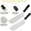 MOVSSOU 14Pcs Flat Top BBQ Griddle Accessories Kit Professional BBQ Grill Tools Set for Outdoor BBQ Camping - 3 of 4