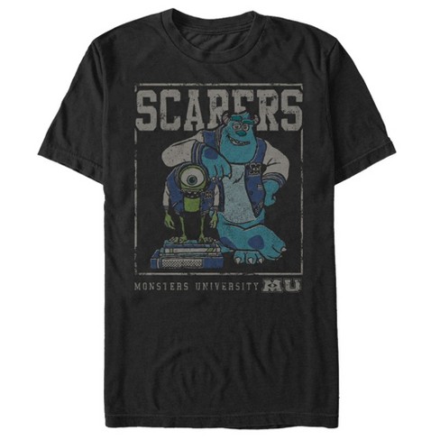 Men's Monsters Inc Sulley Mike Buds Graphic Tee Black 4X Large