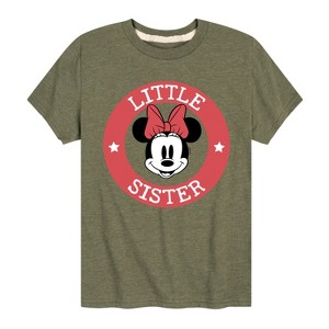 Girls' - Disney - Minnie Little Sister Short Sleeve Graphic T-Shirt - 1 of 4
