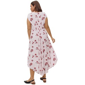 ellos Tie-Front Maxi Dress - 1 of 4