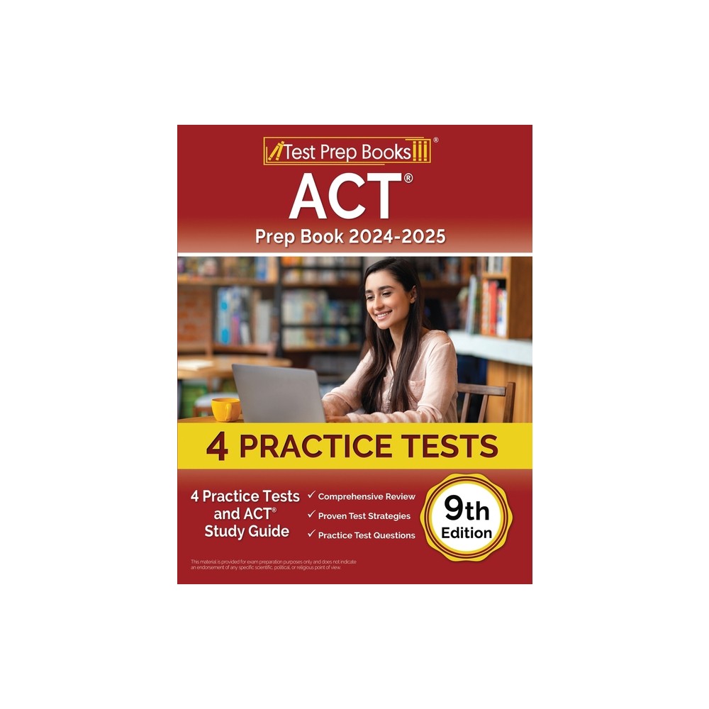 ACT Prep Book 2024-2025 - by Lydia Morrison (Paperback)