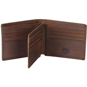 Leather Bifold Wallet for Men With ID Window and RFID Blocking - 1 of 4