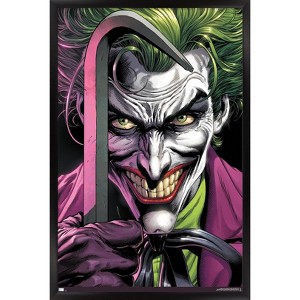 Trends International DC Comics The Joker - Crowbar Framed Wall Poster Prints - 1 of 4