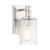 Savoy House Concord 1 - Light Vanity in  Silver/Polished Nickel - 4 of 4