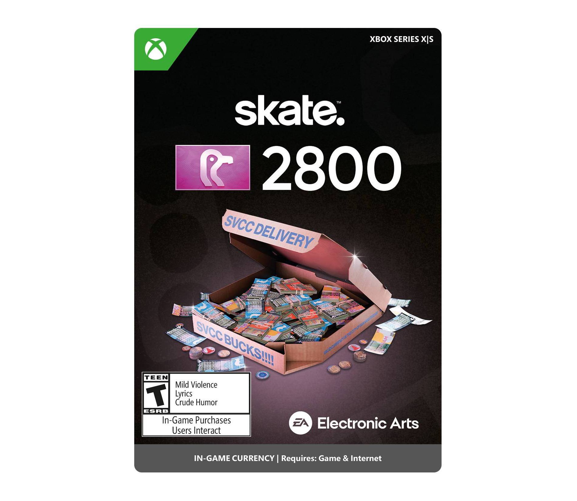 SKATE: 2800 SV Bucks (Digital)