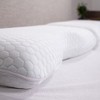 TopComfy Support Pillow Gel Infused Memory Foam Cooling Pillow for Personalized Comfort, White, 27"*18"*5" - 4 of 4