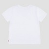 Levi's® Girls' Short Sleeve 'Patchwork' Batwing T-Shirt - White - 2 of 4