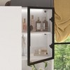 FUFU&GAGA Multifunctional Large Vertical Storage Cabinet White - 4 of 4