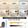 HUMHOLD 24 Inch Smart Ceiling Fan with Lights and Remote/APP Control - 4 of 4