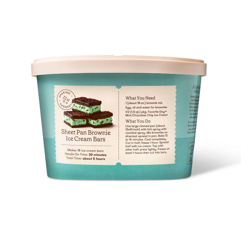 Mint Chocolate Chip Ice Cream - 1.5qt - Favorite Day&#8482;, 5 of 8