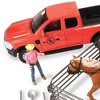 Big Country Toys: Truck & Horse Trailer Adventure - 24pc Rodeo Toy Playset, 3+ - 4 of 4
