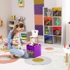 Sorbus 11 Inch Collapsible Fabric Storage Bin with Clear Window - for Organizing Clothes, Toys, Books, Shelves, Closets & more - 2 of 4