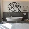 Lotus Large Metal Wall Art - Modern Floral Decor for Living Room or Bedroom - 4 of 4