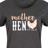 Women's - Instant Message - Plaid Mother Hen Graphic T-shirt Dress - 2 of 4