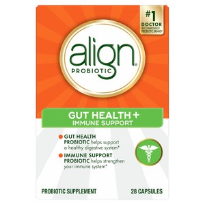 Align Gut Health & Immunity Daily Probiotic Supplement - Capsules - 28ct - 1 of 4