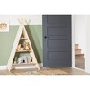 59.25" Sweedi Tent Shelving Unit Natural Cotton/Pine - South Shore: Kids' Room Storage, Pine Frame - 3 of 4