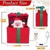Animated Christmas Santa in Lighted Gift Box, Motion Sensor Christmas Music Decorative Lights - 2 of 4